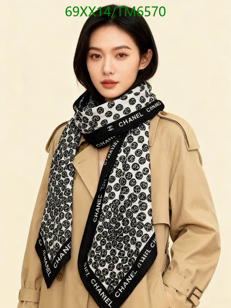 Chanel-Scarves Code: TM6570 $: 69USD
