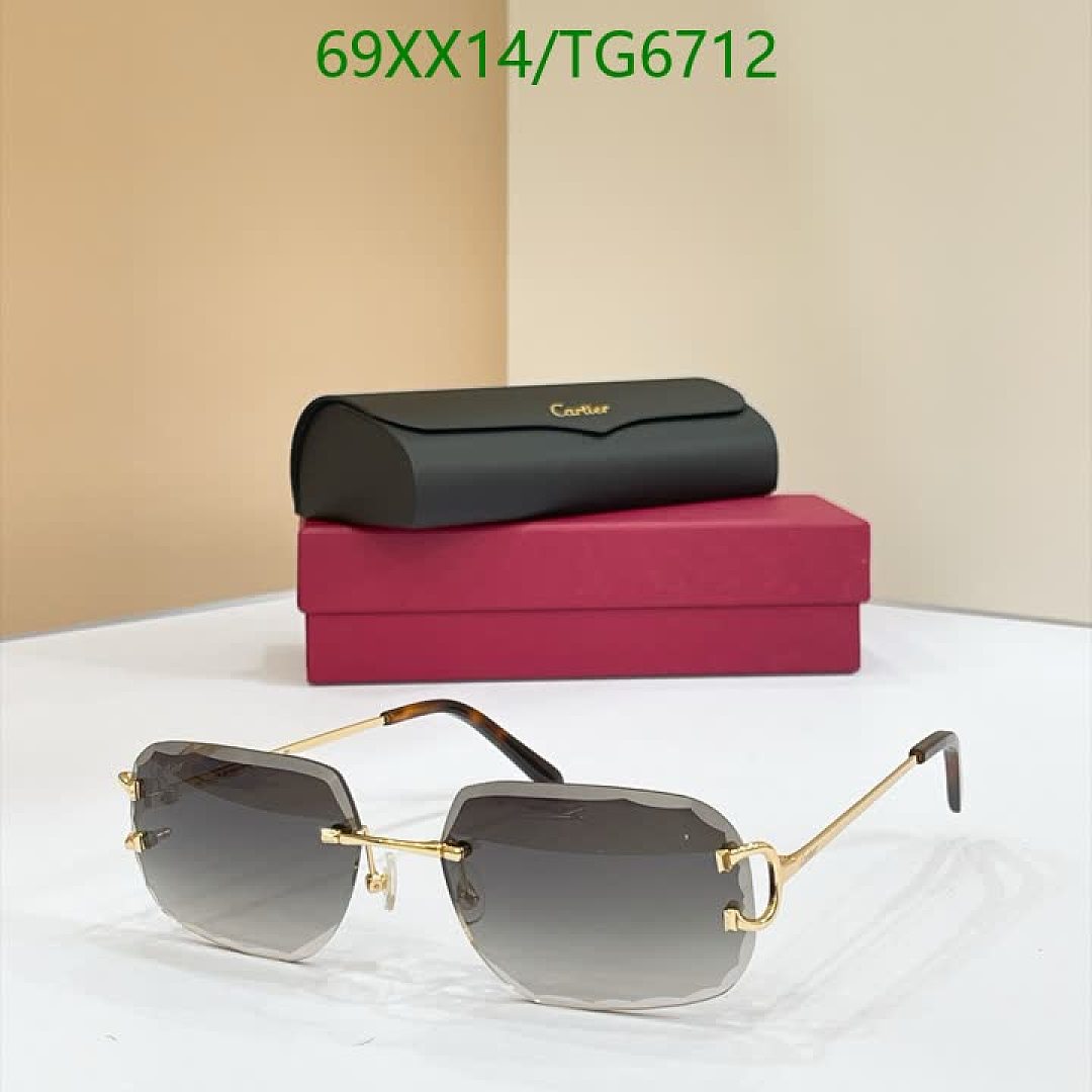 Cartier-Glasses Code: TG6712 $: 69USD