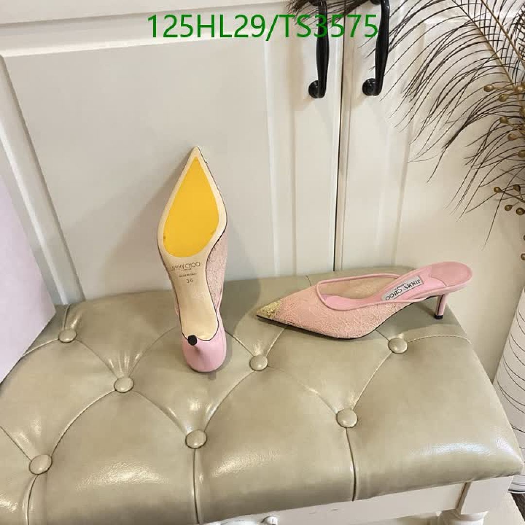 Jimmy Choo-Shoes(Women) Code: TS3575 $: 125USD