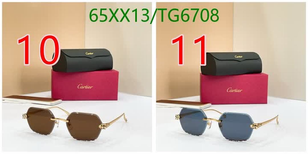 Cartier-Glasses Code: TG6708 $: 65USD