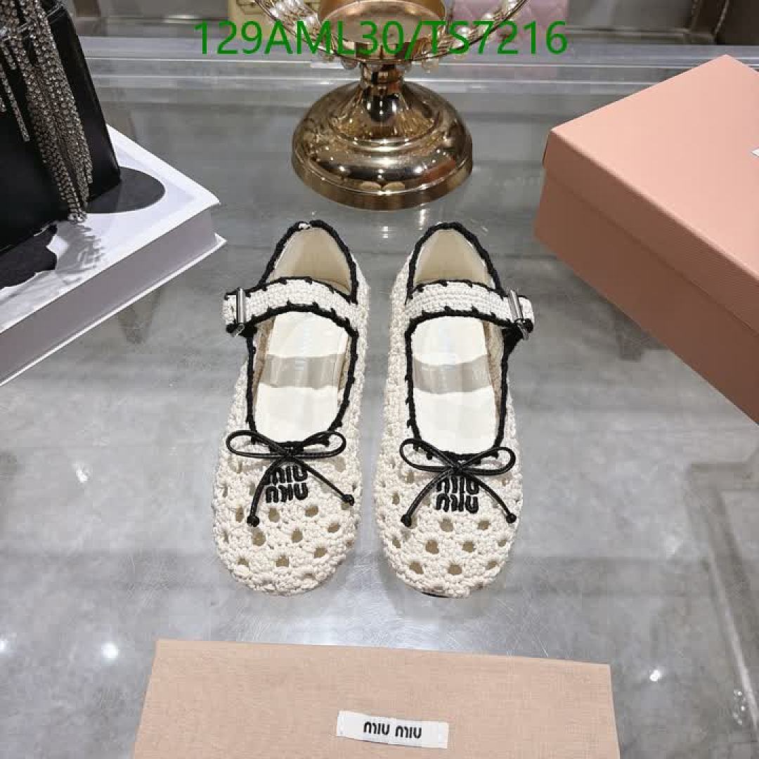 Miu Miu-Shoes(Women) Code: TS7216 $: 129USD