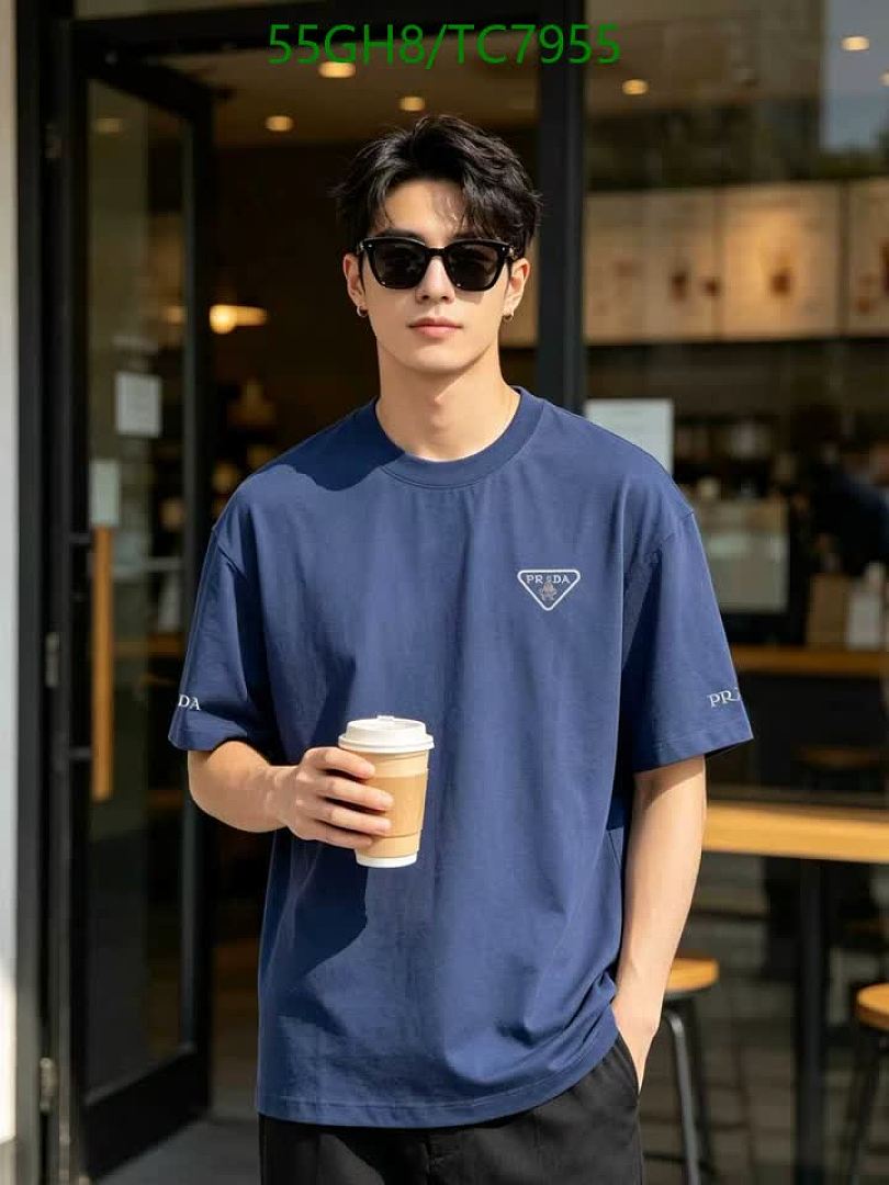 Prada-Clothing Code: TC7955 $: 55USD