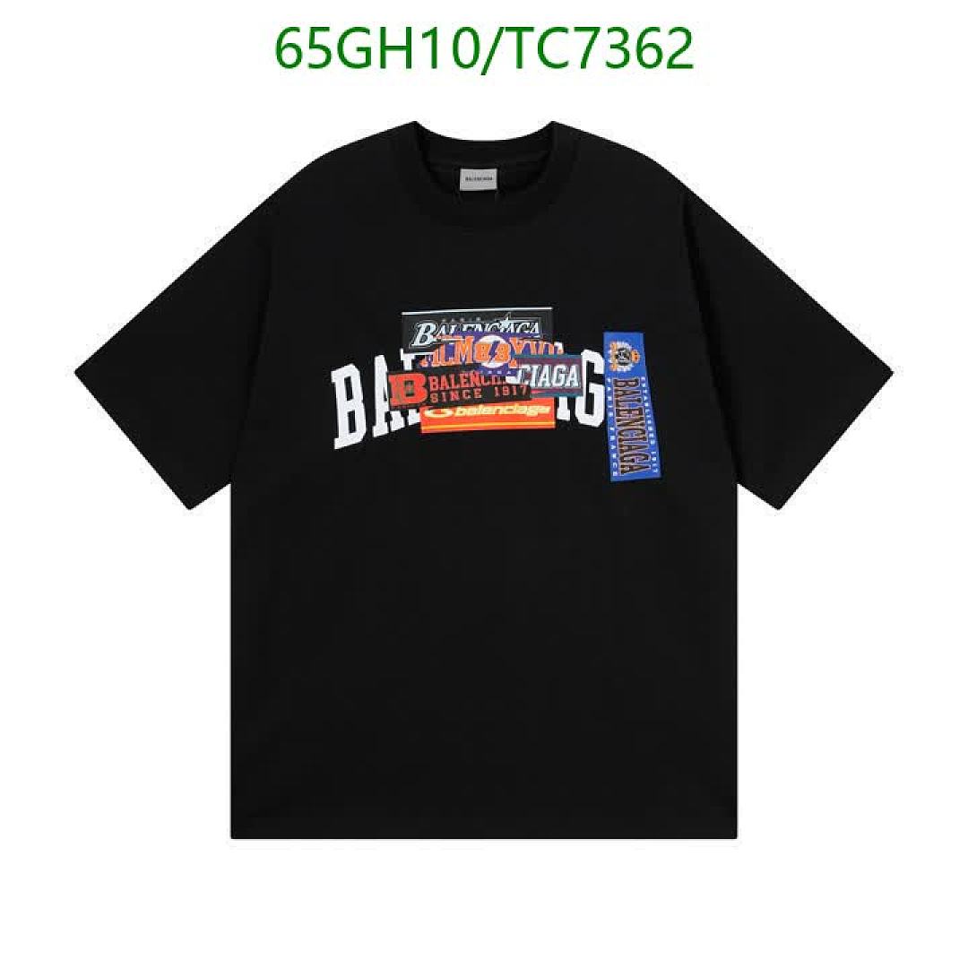 Balenciaga-Clothing Code: TC7362 $: 65USD