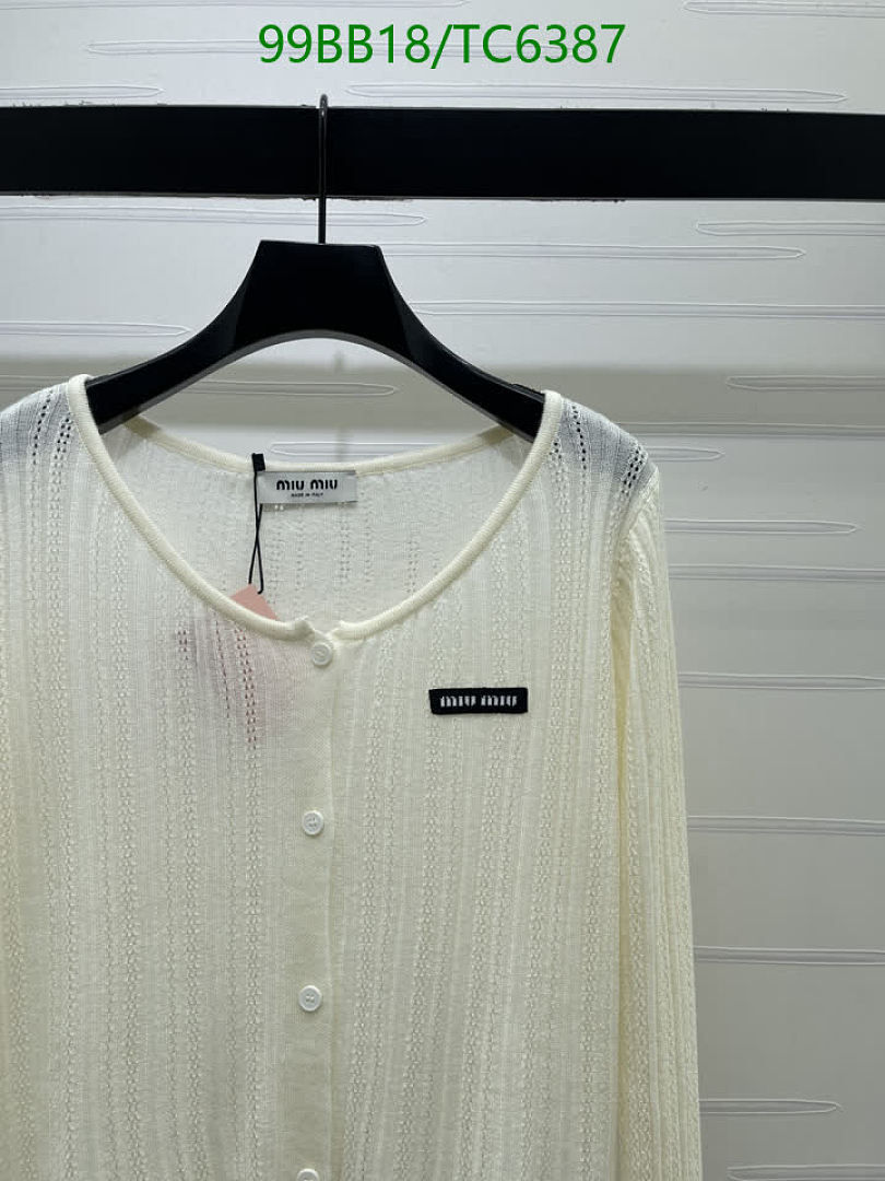 Miu Miu-Clothing Code: TC6387 $: 99USD