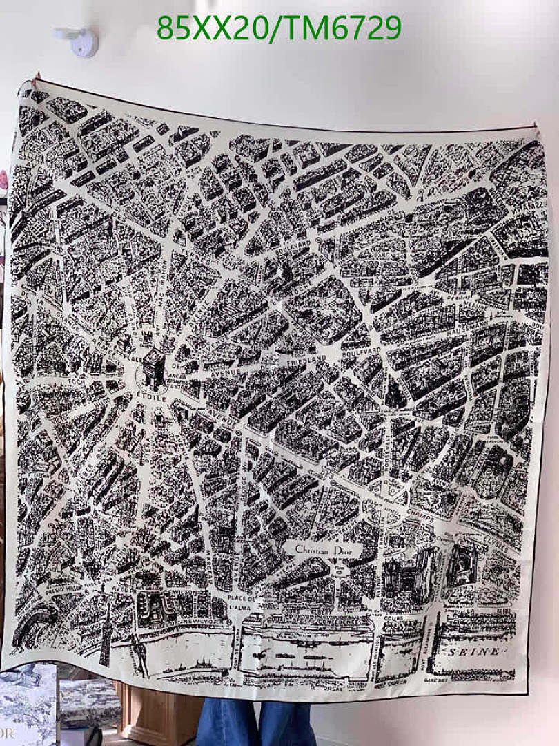 Dior-Scarves Code: TM6729 $: 85USD