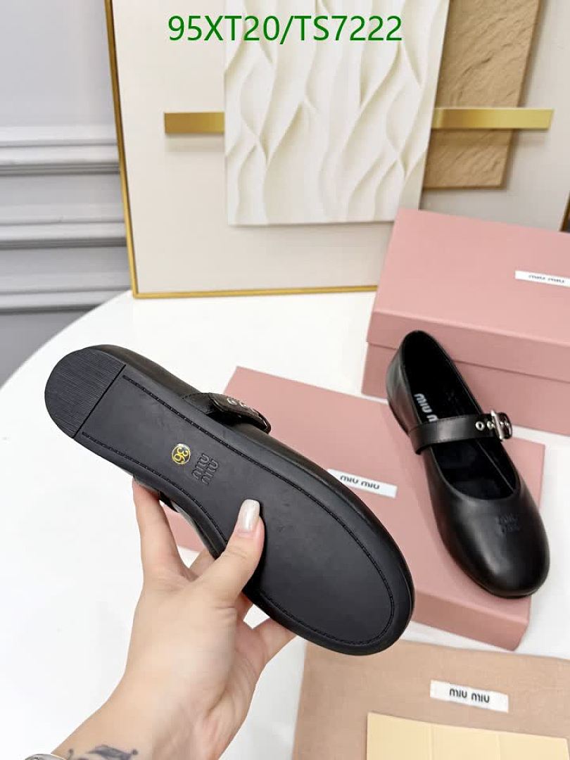 Miu Miu-Shoes(Women) Code: TS7222 $: 95USD