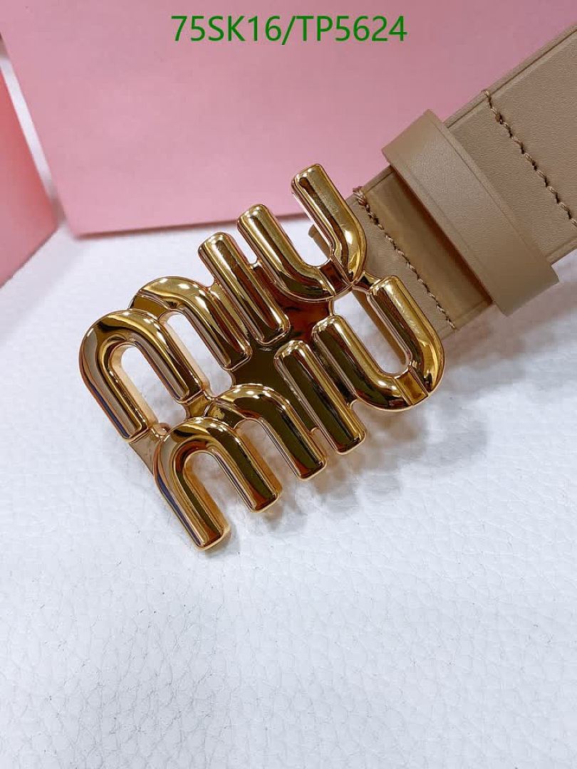 MIU MIU-Belts Code: TP5624 $: 75USD