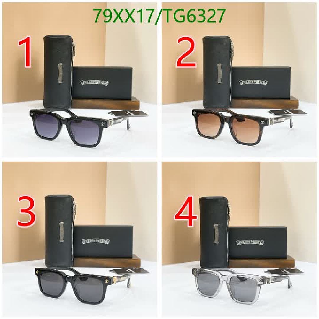 Chrome Hearts-Glasses Code: TG6327 $: 79USD
