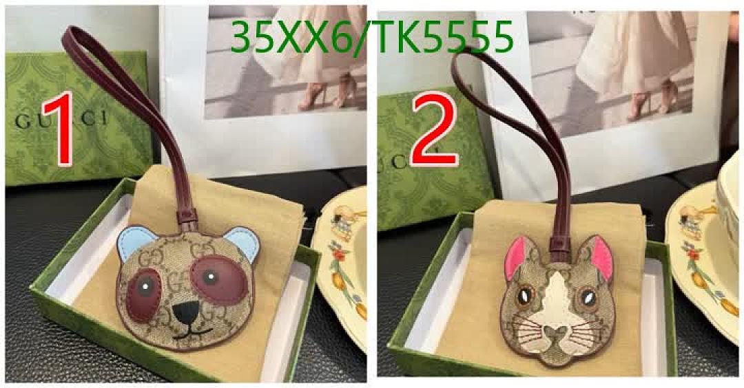 Gucci-Keychains & Bag Charms Code: TK5555 $: 35USD