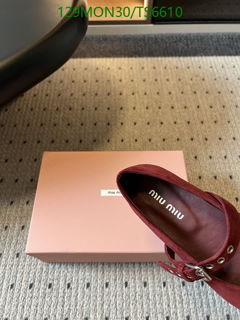 Miu Miu-Shoes(Women) Code: TS6610 $: 129USD