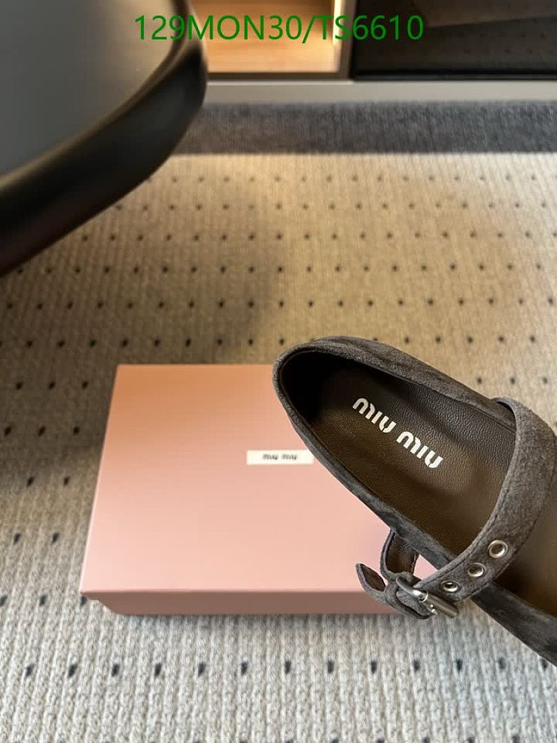 Miu Miu-Shoes(Women) Code: TS6610 $: 129USD