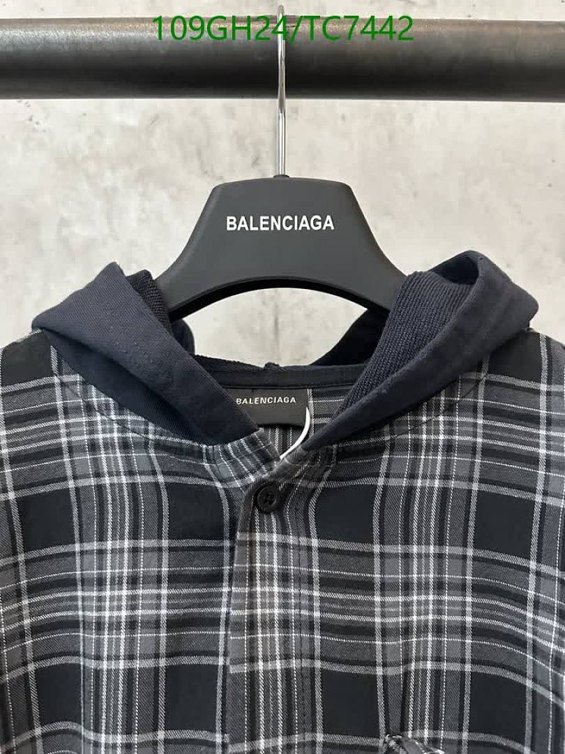 Balenciaga-Clothing Code: TC7442 $: 109USD