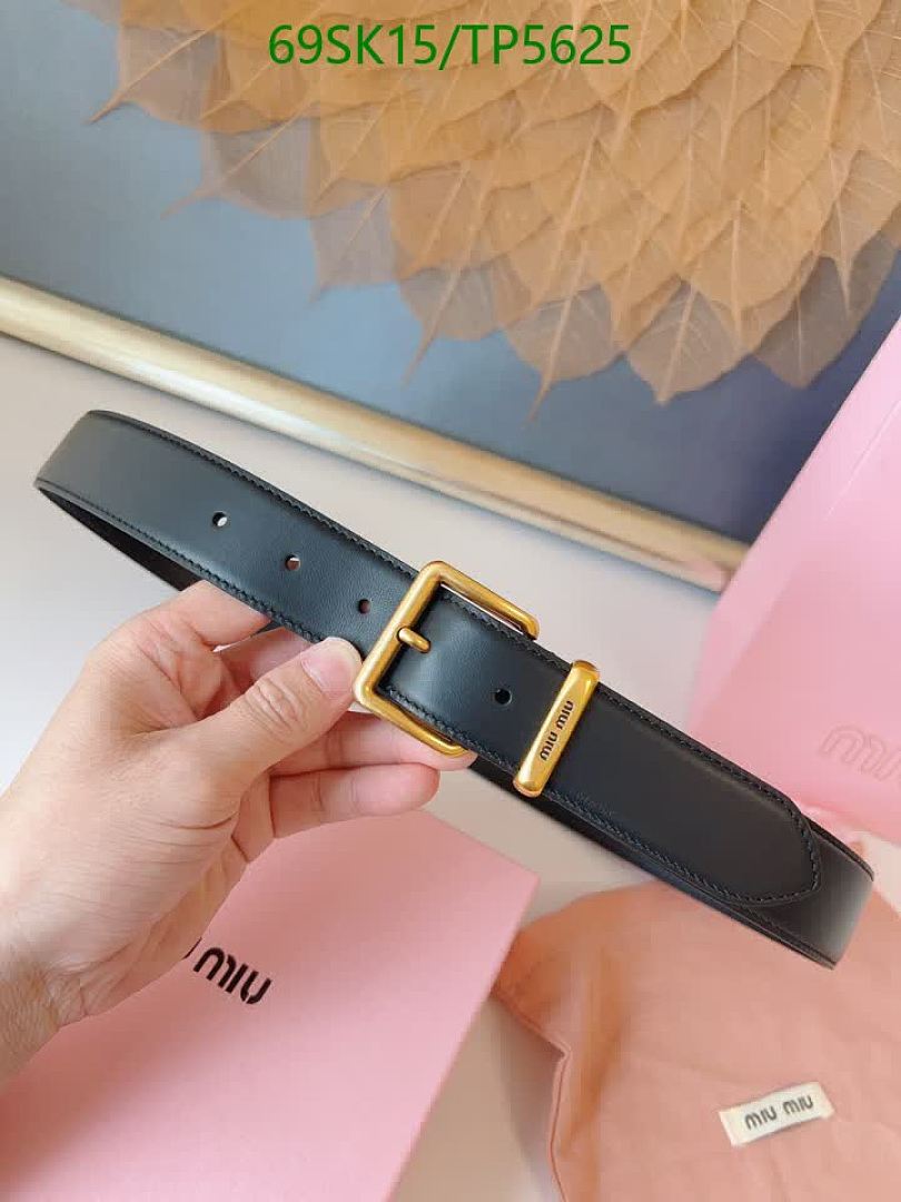 MIU MIU-Belts Code: TP5625 $: 69USD