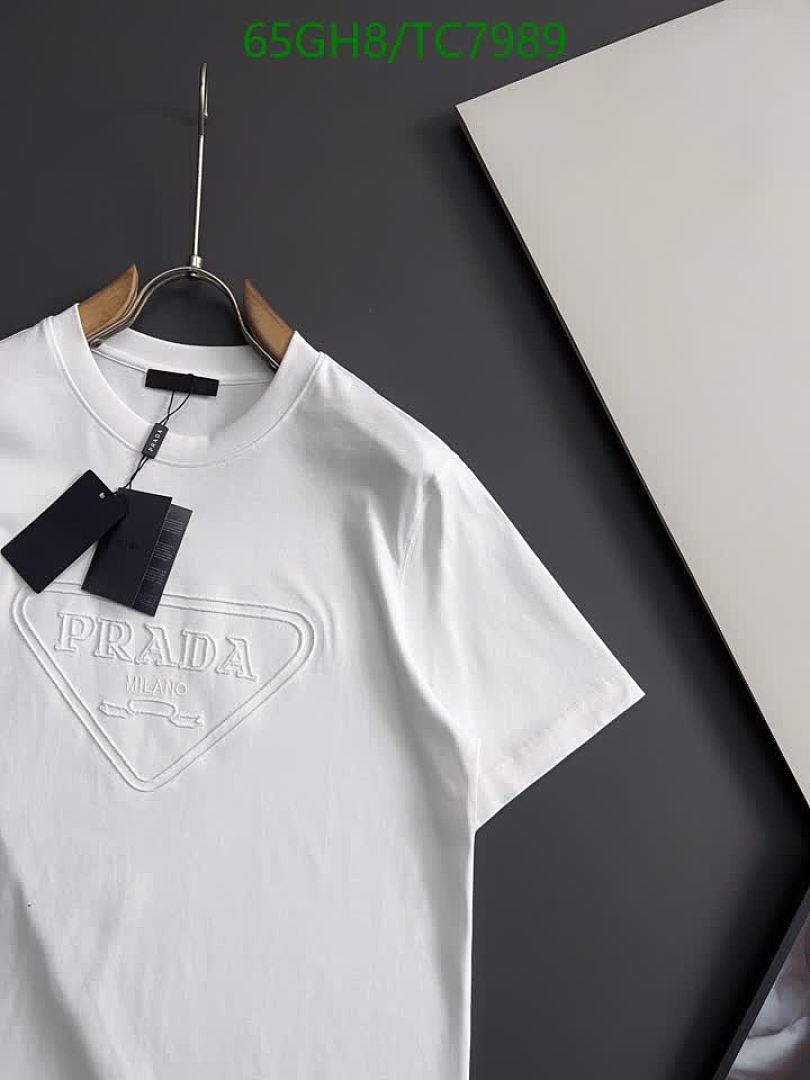 Prada-Clothing Code: TC7989 $: 65USD