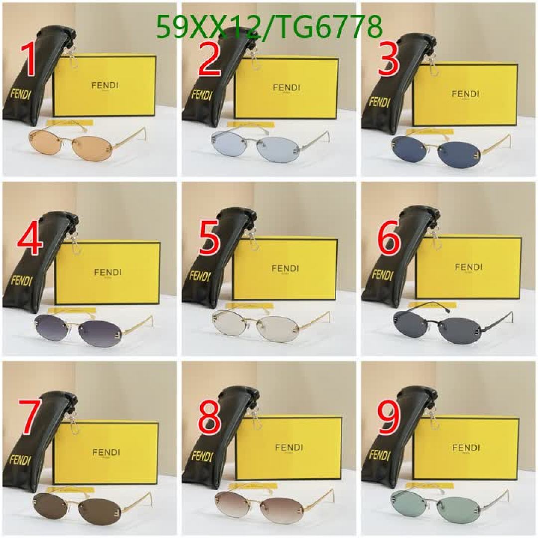 Fendi-Glasses Code: TG6778 $: 59USD