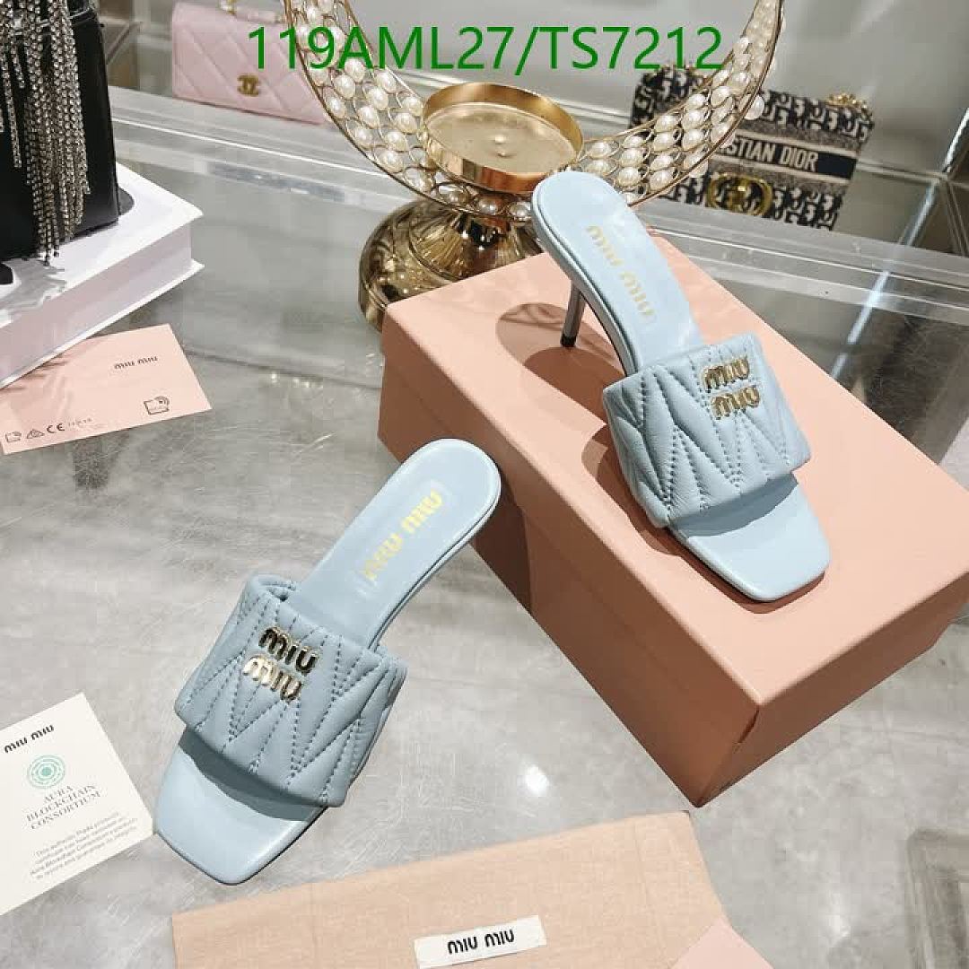 Miu Miu-Shoes(Women) Code: TS7212 $: 119USD