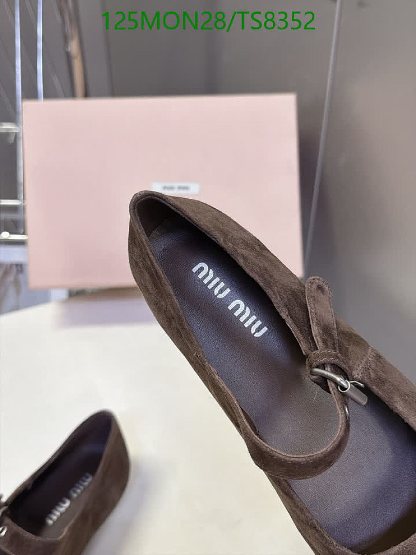 Miu Miu-Shoes(Women) Code: TS8352 $: 125USD