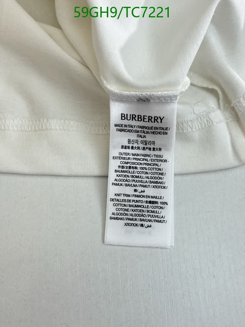 Burberry-Clothing Code: TC7221 $: 59USD
