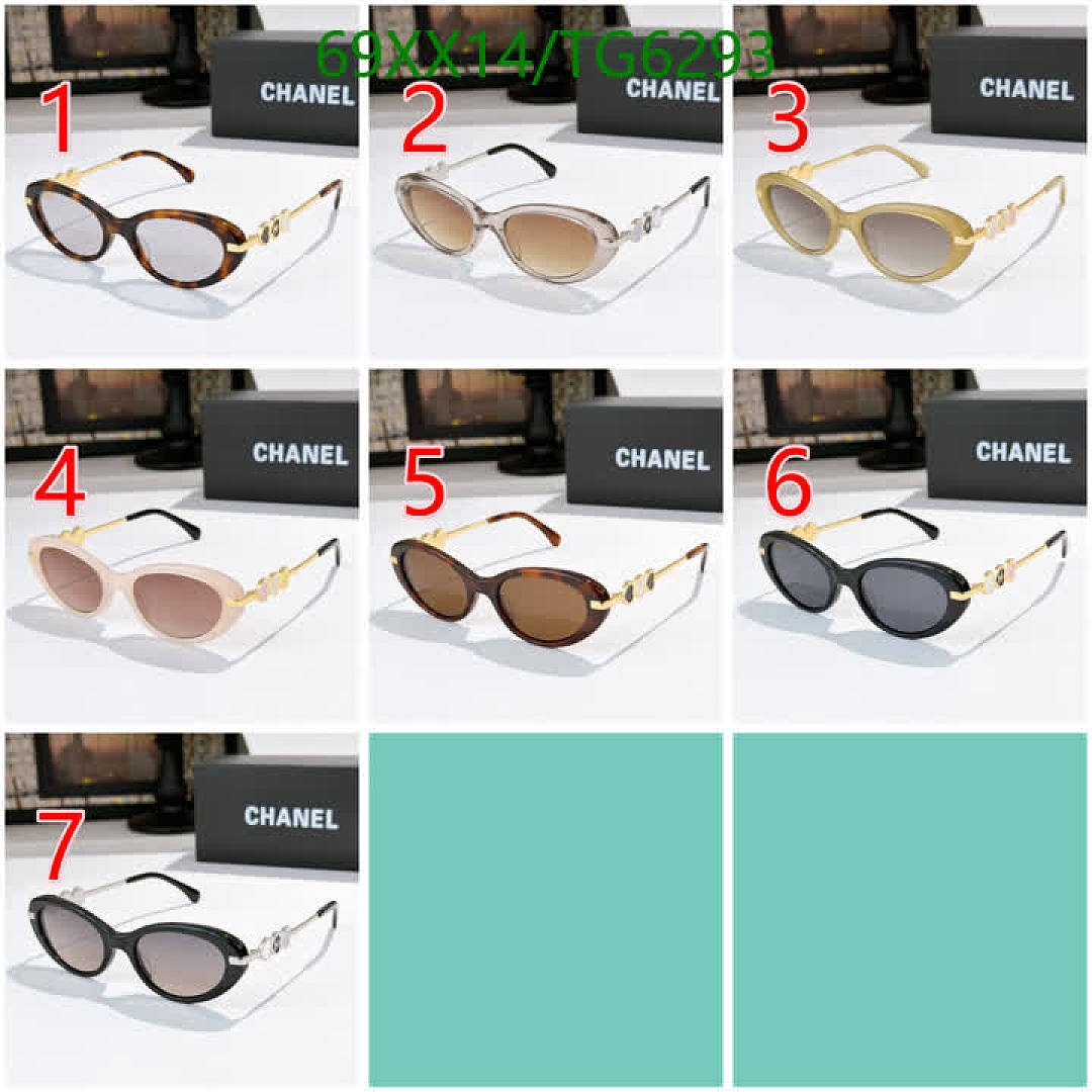 Chanel-Glasses Code: TG6293 $: 69USD