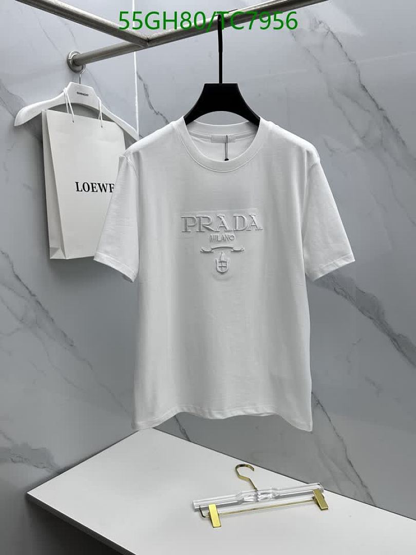 Prada-Clothing Code: TC7956 $: 55USD