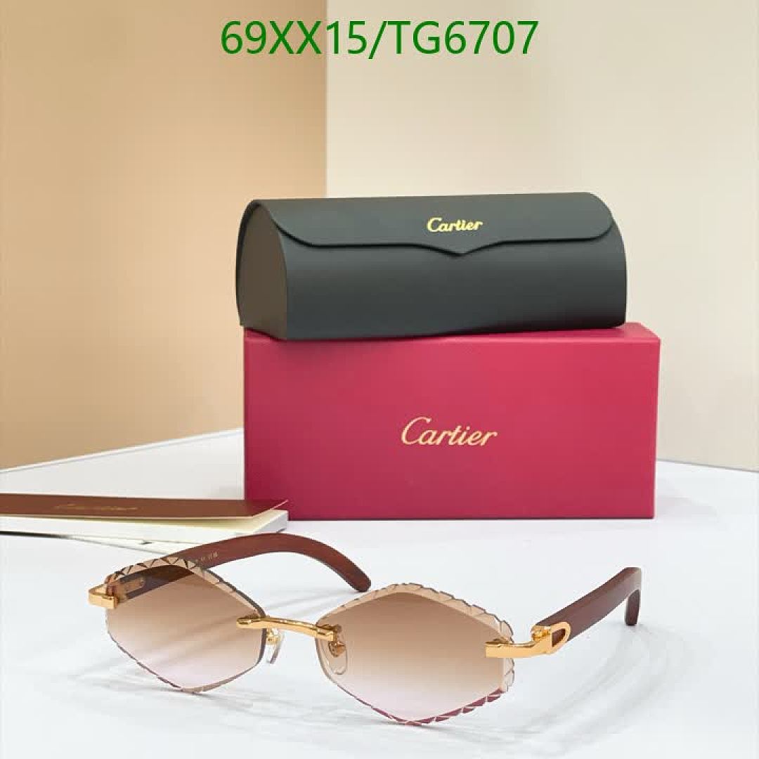 Cartier-Glasses Code: TG6707 $: 69USD