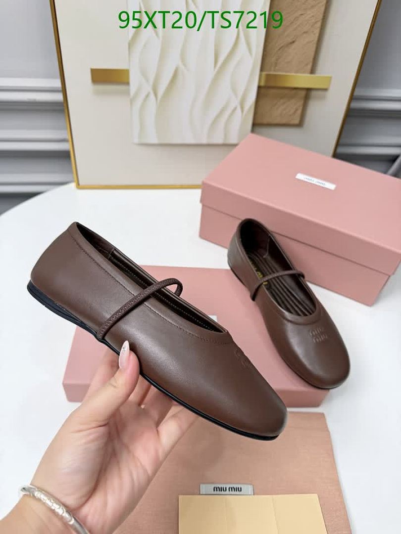 Miu Miu-Shoes(Women) Code: TS7219 $: 95USD