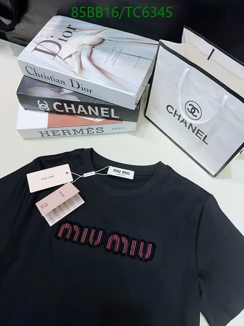 Miu Miu-Clothing Code: TC6345 $: 85USD