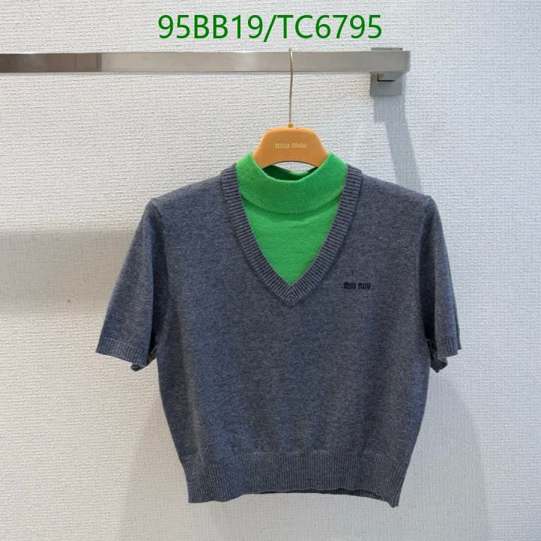 Miu Miu-Clothing Code: TC6795 $: 95USD