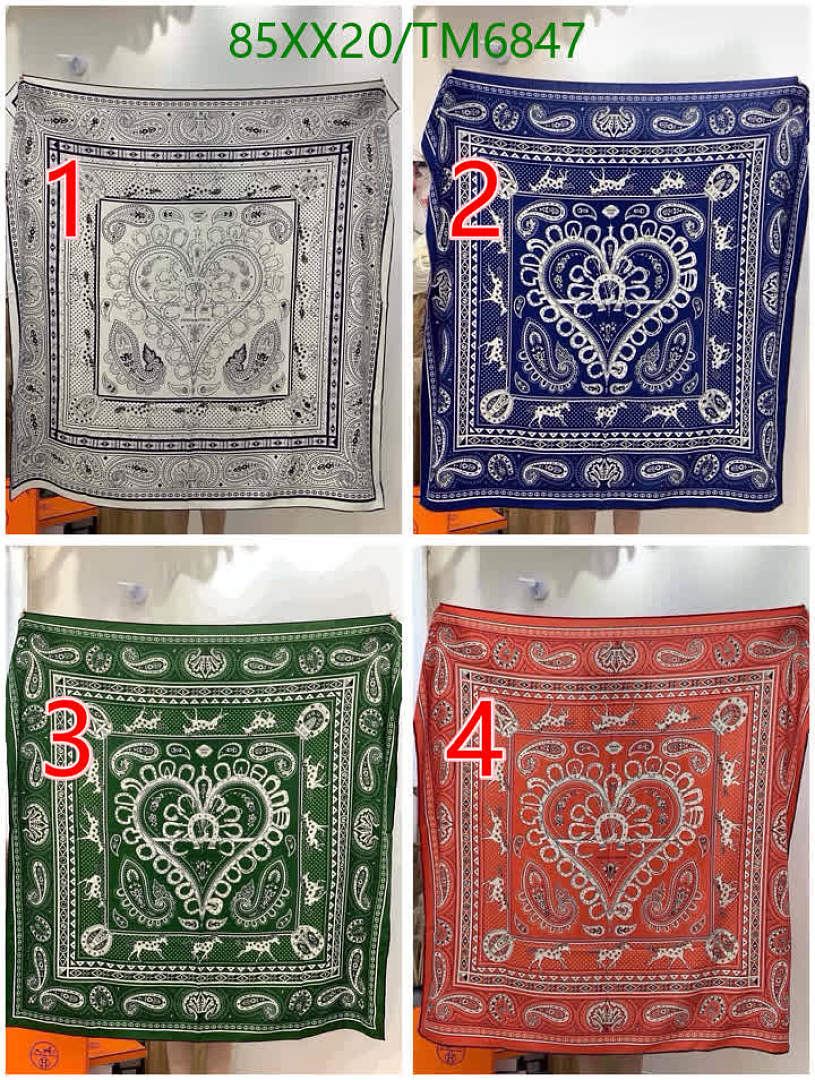 Hermes-Scarves Code: TM6847 $: 85USD