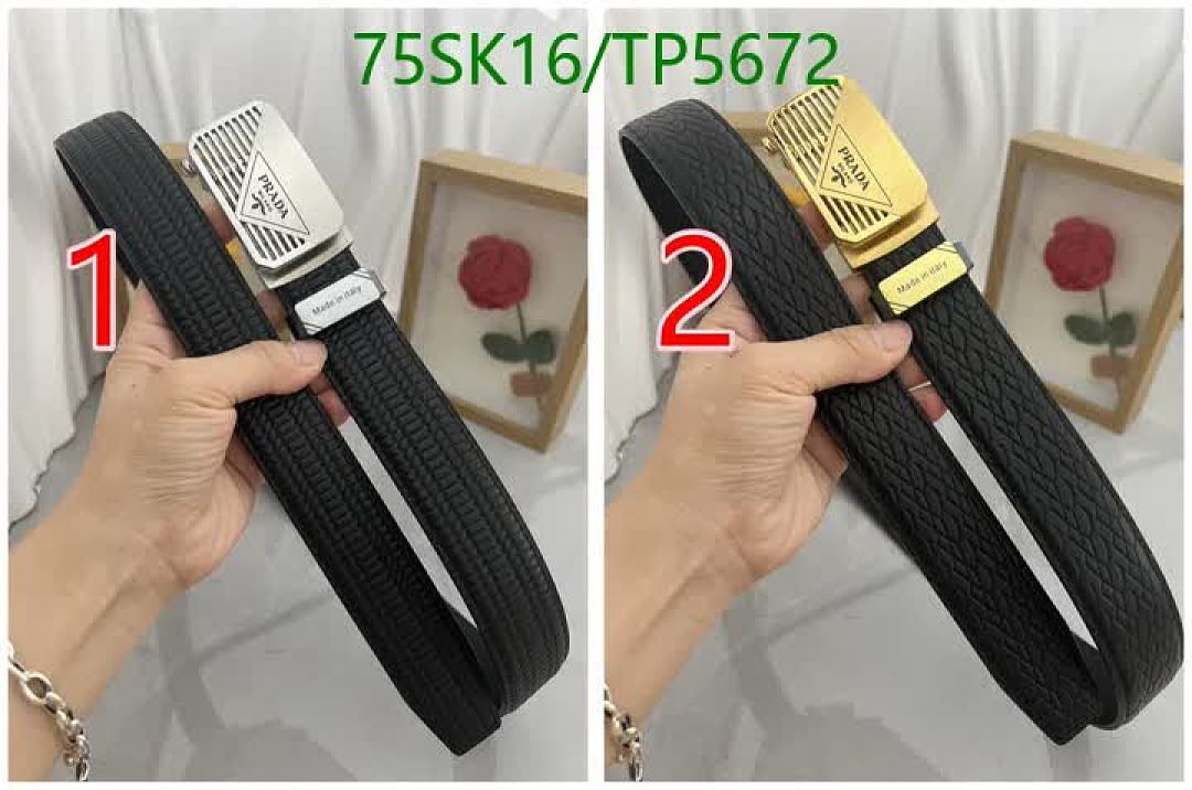 Prada-Belts Code: TP5672 $: 75USD