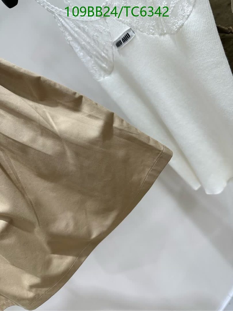 Miu Miu-Clothing Code: TC6342 $: 109USD