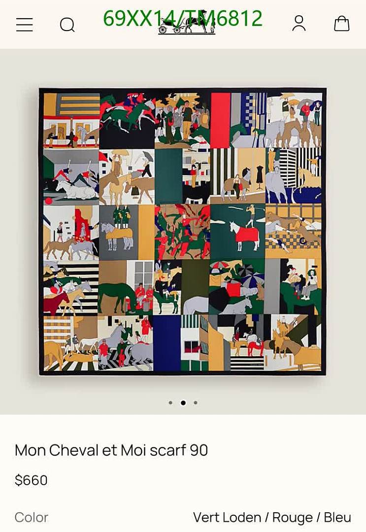 Hermes-Scarves Code: TM6812 $: 69USD