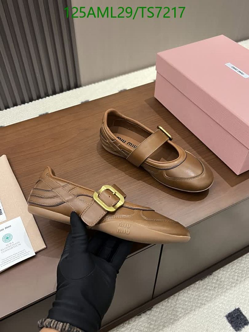 Miu Miu-Shoes(Women) Code: TS7217 $: 125USD