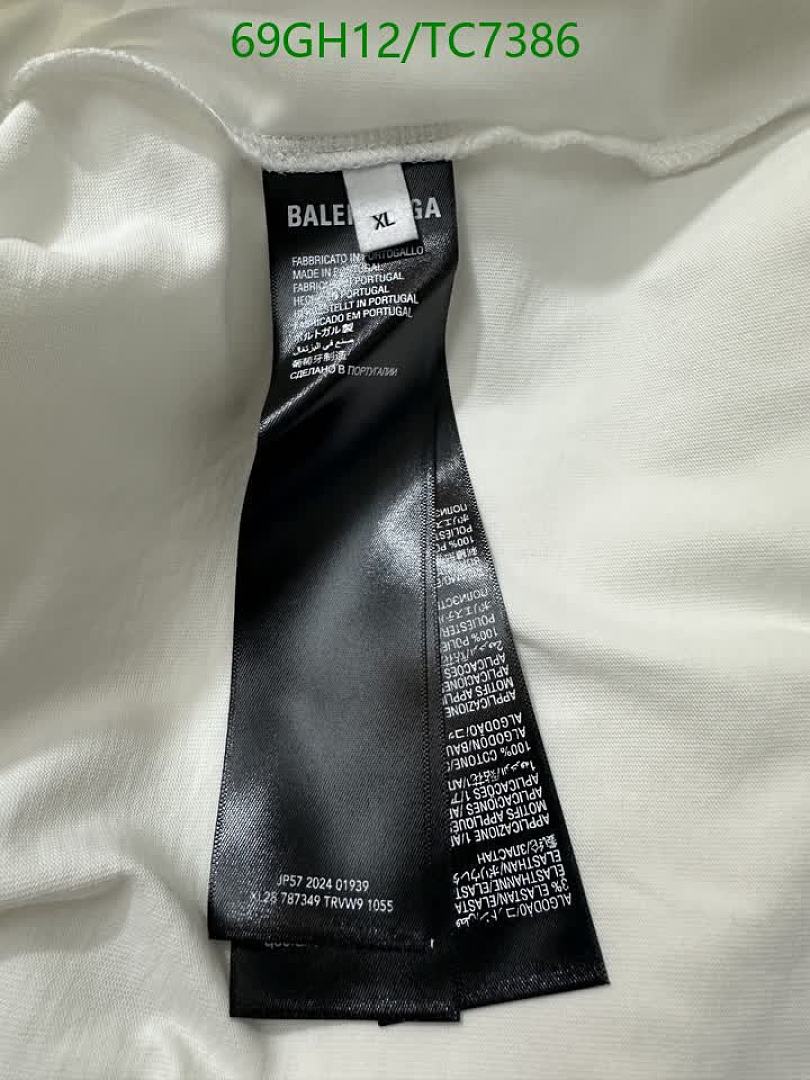 Balenciaga-Clothing Code: TC7386 $: 69USD
