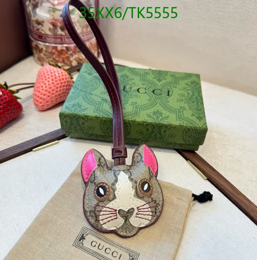 Gucci-Keychains & Bag Charms Code: TK5555 $: 35USD