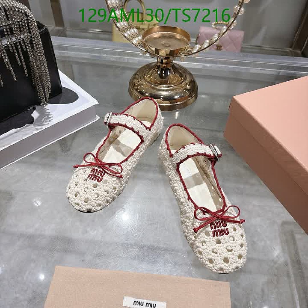 Miu Miu-Shoes(Women) Code: TS7216 $: 129USD