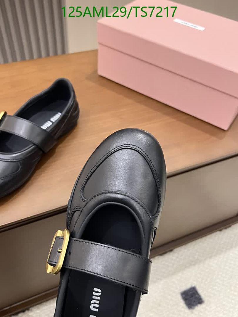 Miu Miu-Shoes(Women) Code: TS7217 $: 125USD