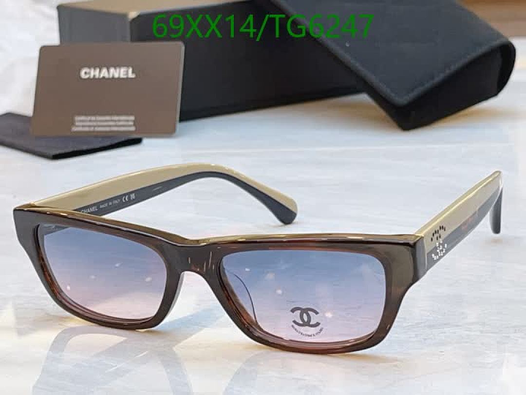 Chanel-Glasses Code: TG6247 $: 69USD