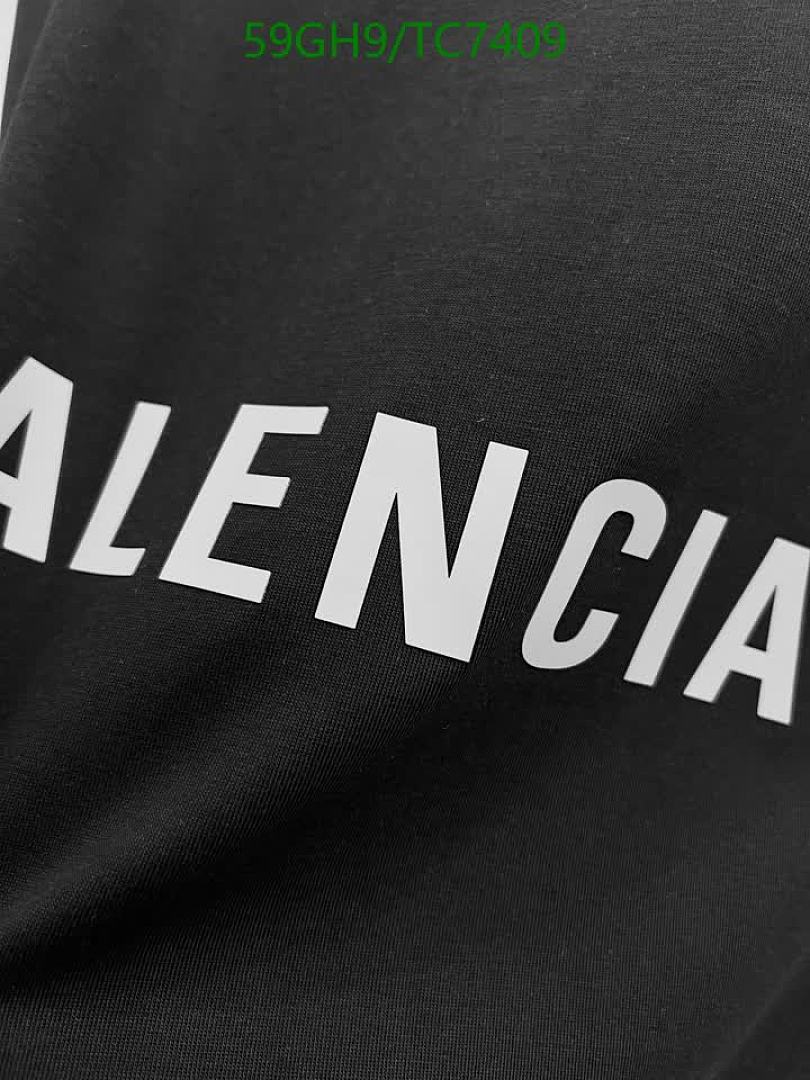Balenciaga-Clothing Code: TC7409 $: 59USD
