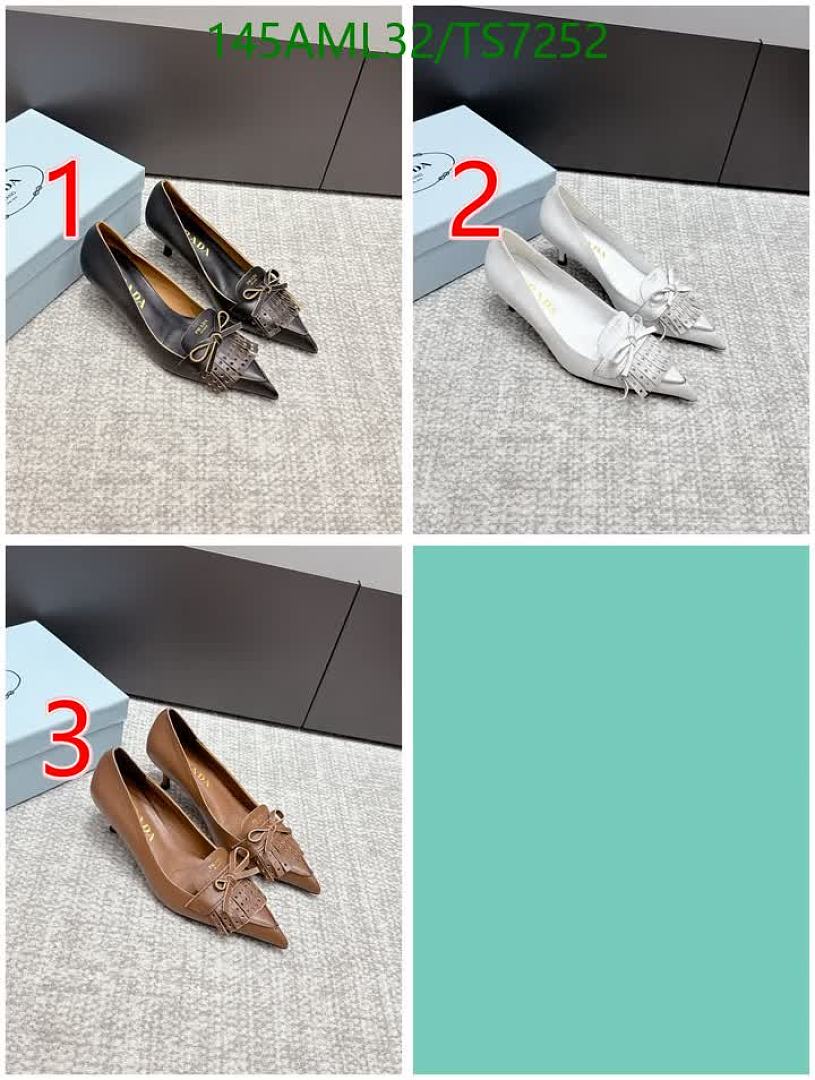 Prada-Shoes(Women) Code: TS7252 $: 145USD