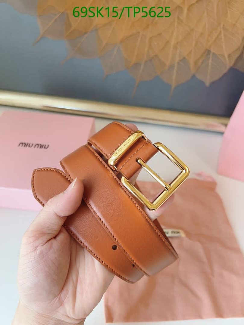 MIU MIU-Belts Code: TP5625 $: 69USD