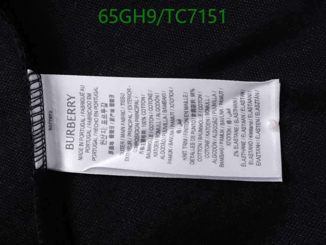 Burberry-Clothing Code: TC7151 $: 65USD