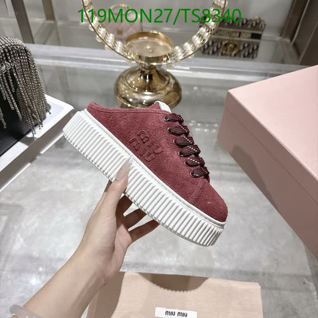Miu Miu-Shoes(Women) Code: TS8340 $: 119USD
