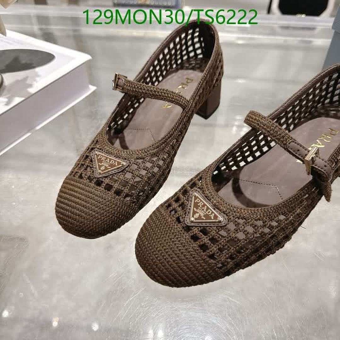 Prada-Shoes(Women) Code: TS6222 $: 129USD
