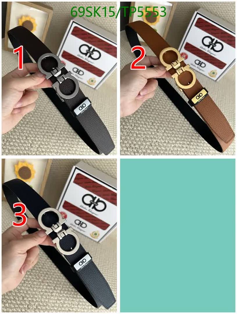 Ferragamo-Belts Code: TP5553 $: 69USD