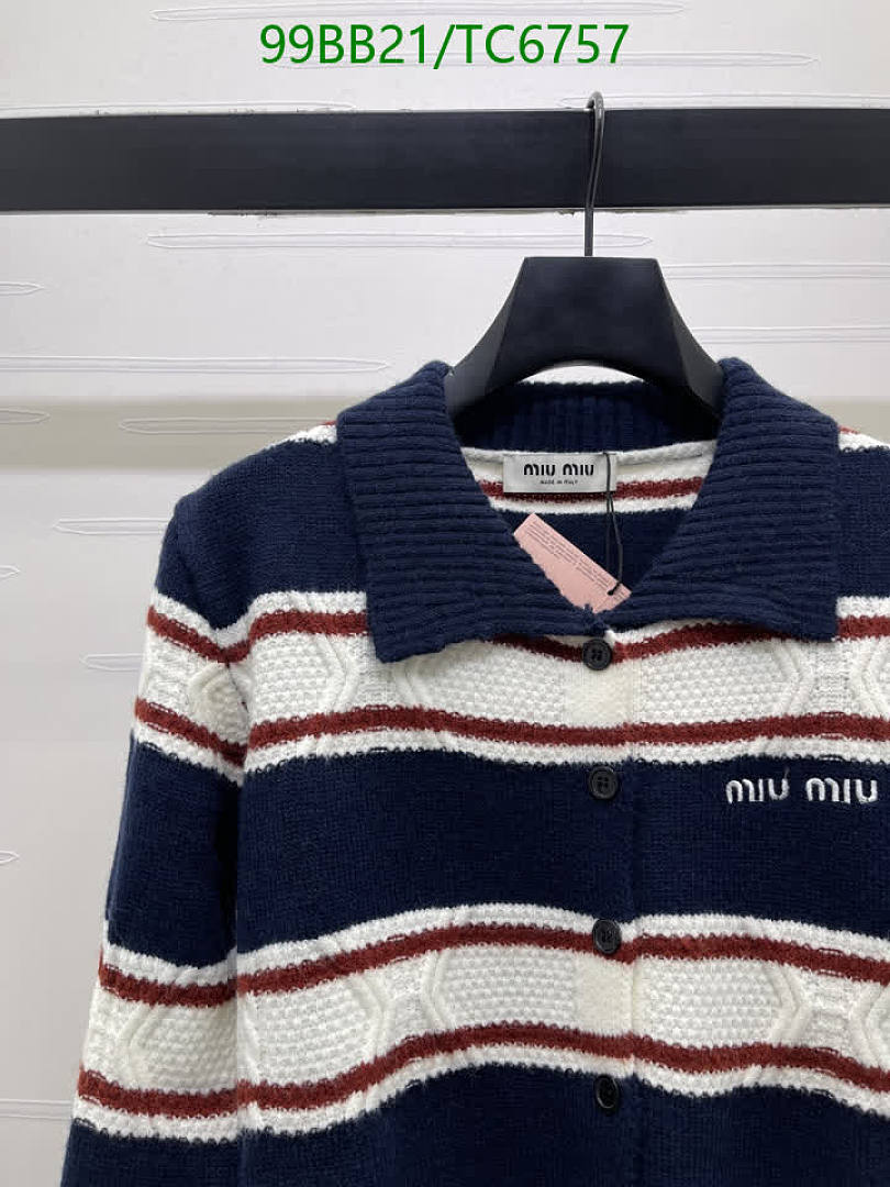 Miu Miu-Clothing Code: TC6757 $: 99USD