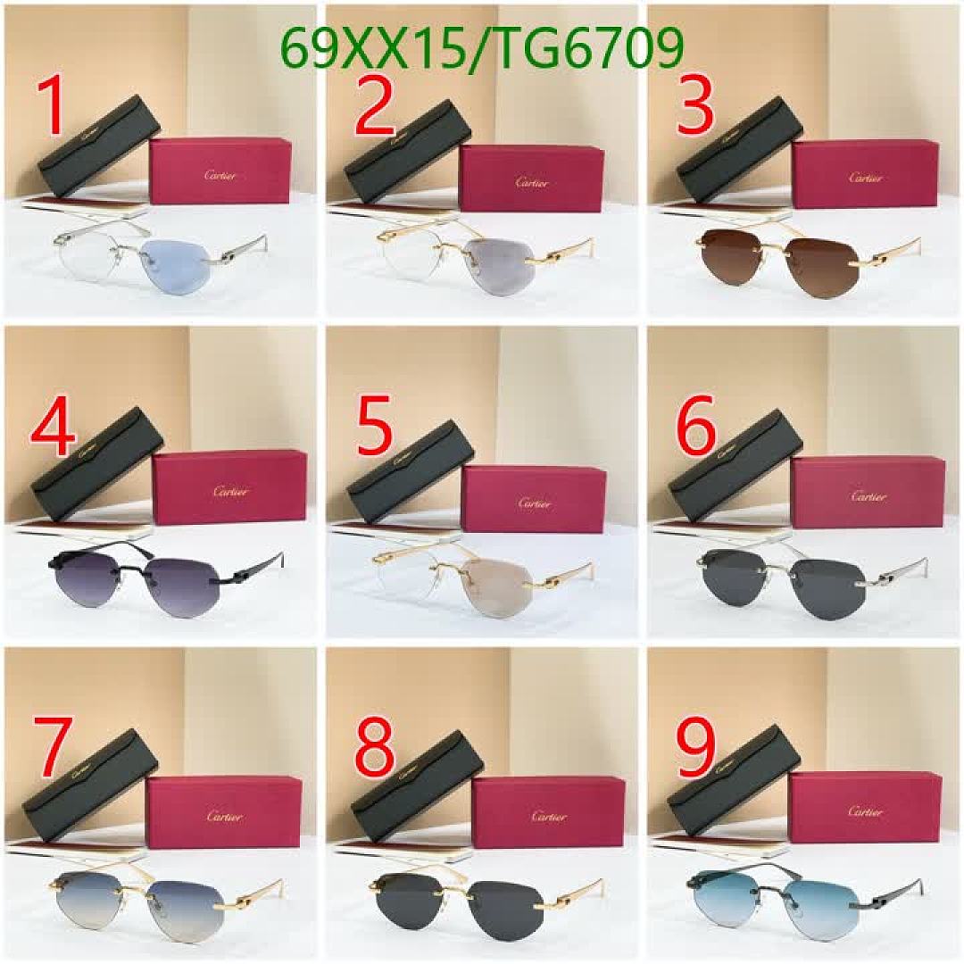Cartier-Glasses Code: TG6709 $: 69USD