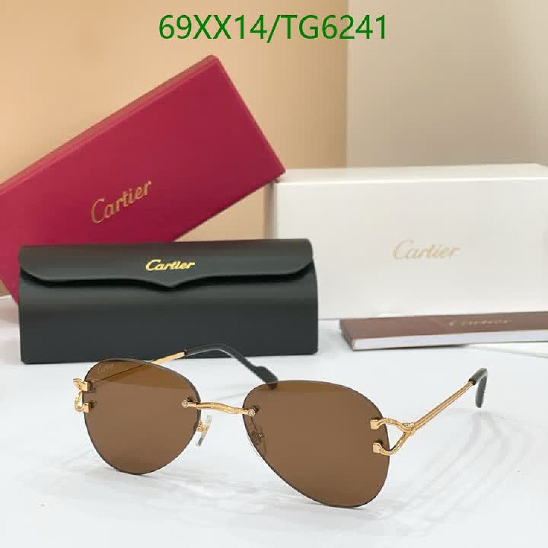 Cartier-Glasses Code: TG6241 $: 69USD