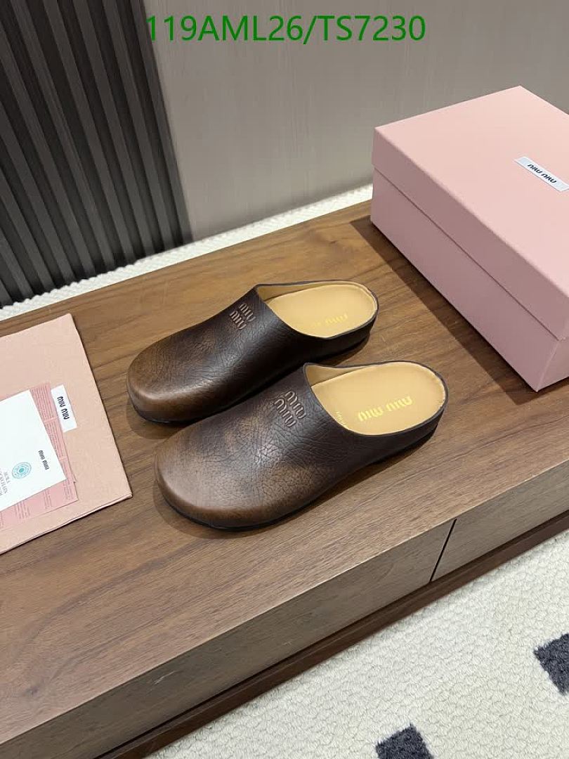 Miu Miu-Shoes(Women) Code: TS7230 $: 119USD