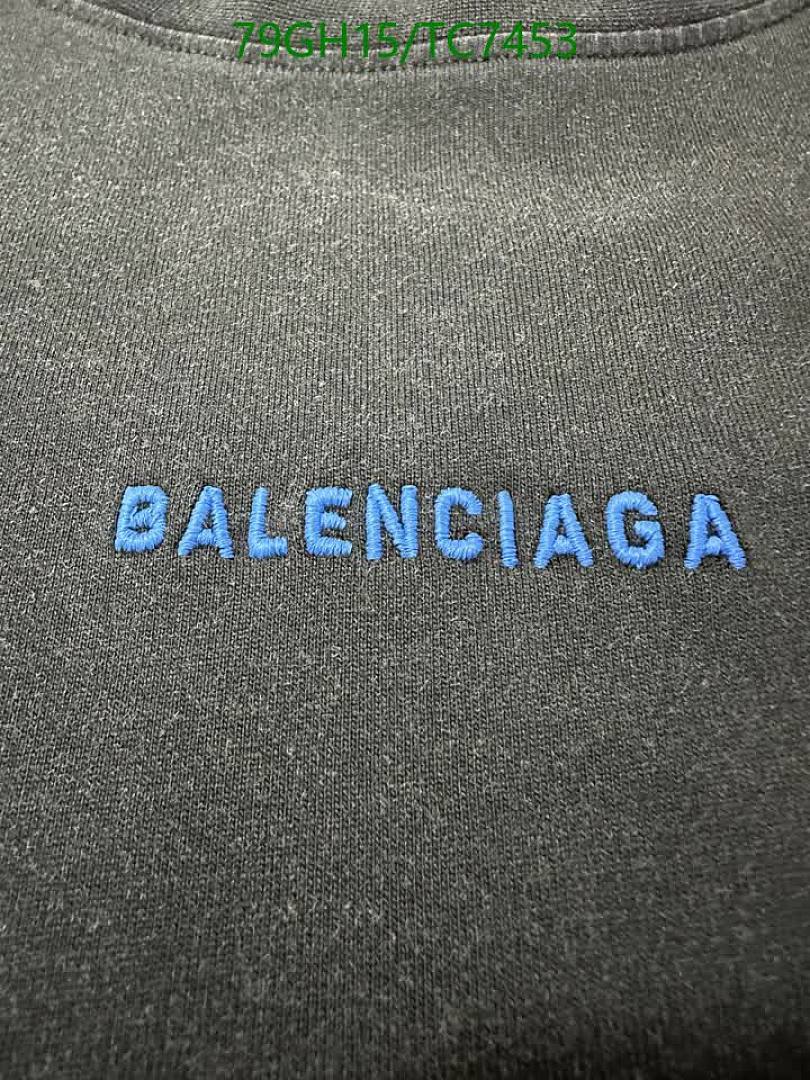 Balenciaga-Clothing Code: TC7453 $: 79USD